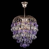 Люстра Хрустальные брызги шар 40 мм фиолетовая в Саратове
