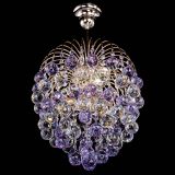 Люстра Хрустальные брызги шар 40 мм фиолетовая в Саратове