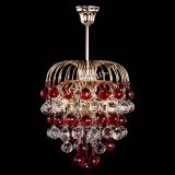 Люстра Хрустальные брызги шар 40 мм красная в Саратове