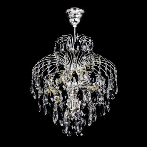 Люстра Хрустальные брызги Журавлик черный в Саратове Гусь Хрустальный