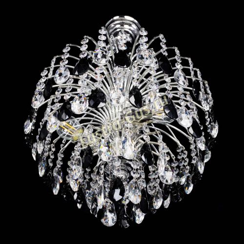 Люстра Хрустальные брызги Журавлик черный в Саратове Гусь Хрустальный