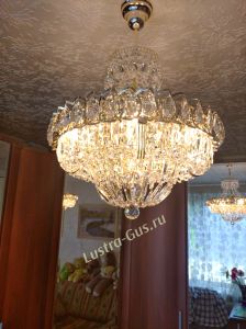 Люстра Кольцо Классика Пластинка с подвесом в Саратове отзыв и фото покупателя