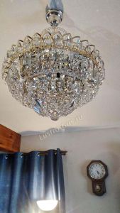 Люстра Кольцо Классика Пластинка с подвесом в Саратове отзыв и фото покупателя