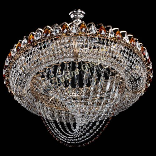 Люстра Кольцо Классика Веер №8 чайная в Саратове Гусь Хрустальный