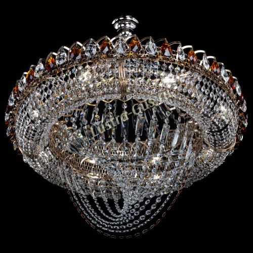 Люстра Кольцо Классика Веер №8 чайная в Саратове Гусь Хрустальный