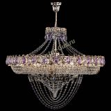 Люстра Кольцо Классика Веер №8 фиолетовая в Саратове