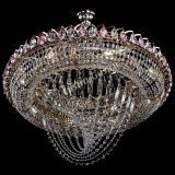 Люстра Кольцо Классика Веер №8 розовая в Саратове