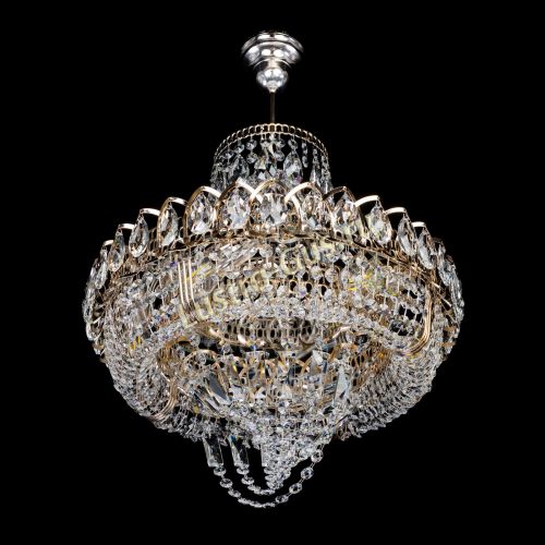 Люстра Кольцо Классика Веер 400 мм в Саратове Гусь Хрустальный