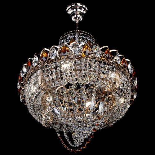 Люстра Кольцо Классика Веер чайная в Саратове Гусь Хрустальный