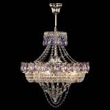 Люстра Кольцо Классика Веер фиолетовая в Саратове