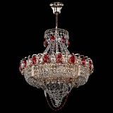 Люстра Кольцо Классика Веер красная в Саратове