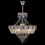 Люстра Кольцо Классика Веер синяя в Саратове