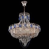 Люстра Кольцо Классика Веер синяя в Саратове