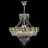 Люстра Кольцо Классика Веер зеленая в Саратове