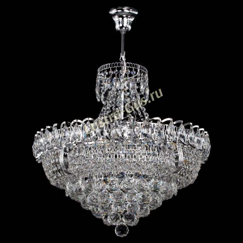 Люстра Кольцо Пирамида шар 40 подвесная в Саратове Гусь Хрустальный