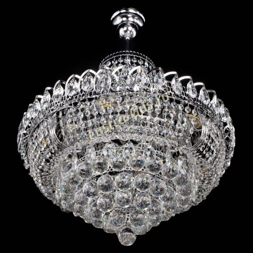 Люстра Кольцо Пирамида шар 40 подвесная в Саратове Гусь Хрустальный