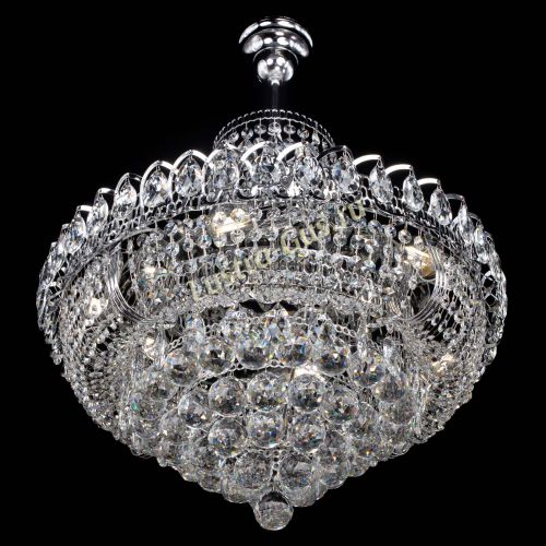 Люстра Кольцо Пирамида шар 40 подвесная в Саратове Гусь Хрустальный