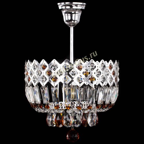 Люстра Корона №1 пластинка чайная в Саратове Гусь Хрустальный