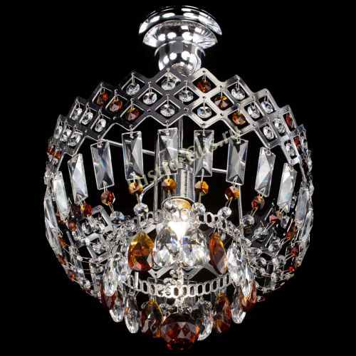 Люстра Корона №1 пластинка чайная в Саратове Гусь Хрустальный