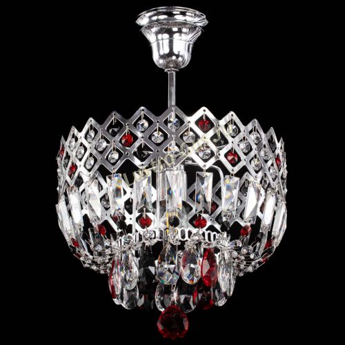 Люстра Корона №1 пластинка разноцветная в Саратове Гусь Хрустальный