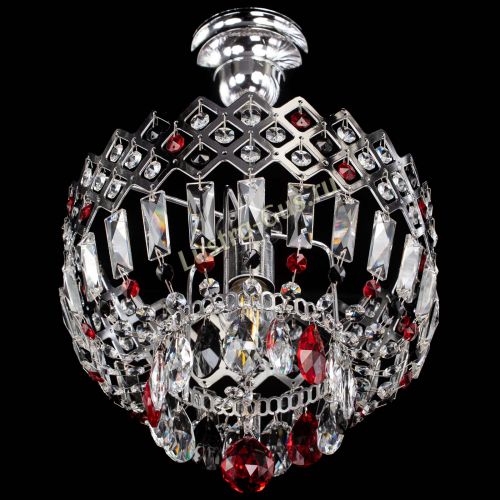 Люстра Корона №1 пластинка разноцветная в Саратове Гусь Хрустальный