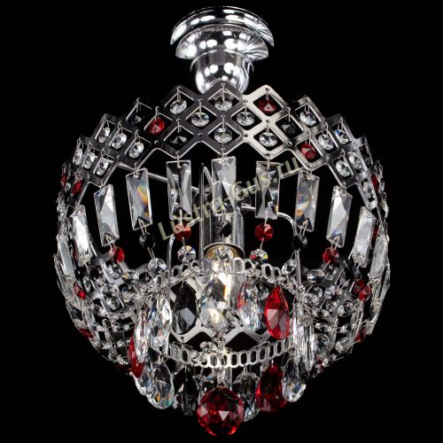 Люстра Корона №1 пластинка разноцветная в Саратове Гусь Хрустальный