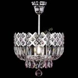 Люстра Корона №1 пластинка розовая в Саратове