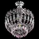 Люстра Корона №1 пластинка розовая в Саратове