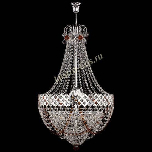 Люстра Корона №5 с подвесом Чайная в Саратове Гусь Хрустальный
