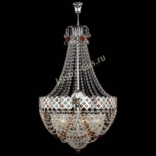 Люстра Корона №5 с подвесом Чайная в Саратове Гусь Хрустальный