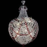 Люстра Корона №5 с подвесом Красная в Саратове