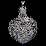 Люстра Корона №5 с подвесом Синяя в Саратове