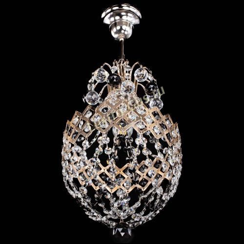 Люстра Корона №6 черная в Саратове Гусь Хрустальный