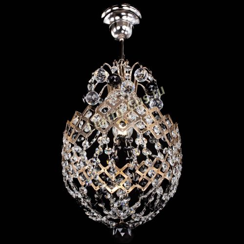 Люстра Корона №6 черная в Саратове Гусь Хрустальный