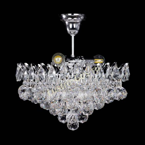 Люстра Корона Капель шар 3 лампы в Саратове Гусь Хрустальный
