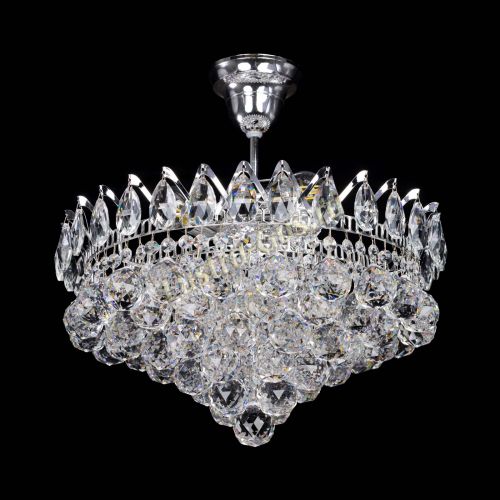 Люстра Корона Капель шар 3 лампы в Саратове Гусь Хрустальный