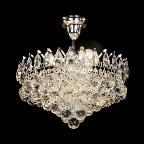 Люстра Корона Капель шар 3 лампы в Саратове Гусь Хрустальный