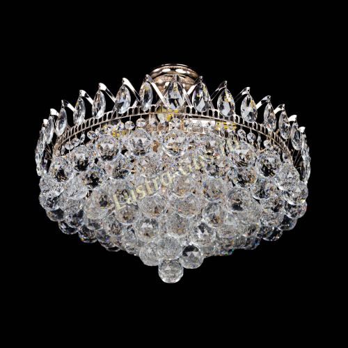 Люстра Корона Капель шар 5 ламп в Саратове Гусь Хрустальный