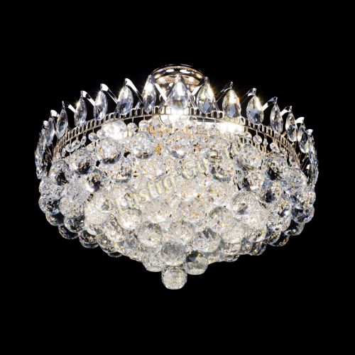 Люстра Корона Капель шар 5 ламп в Саратове Гусь Хрустальный