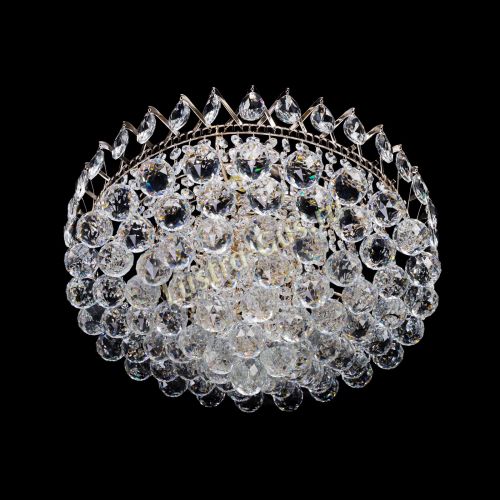 Люстра Корона Капель шар 5 ламп в Саратове Гусь Хрустальный