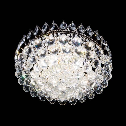 Люстра Корона Капель шар 5 ламп в Саратове Гусь Хрустальный