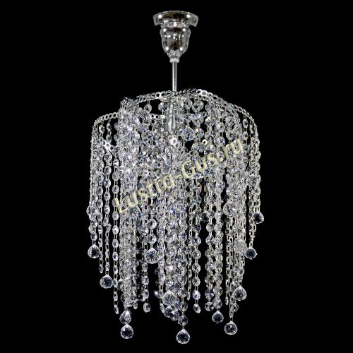 Люстра Космея №1 капель мини  в Саратове Гусь Хрустальный
