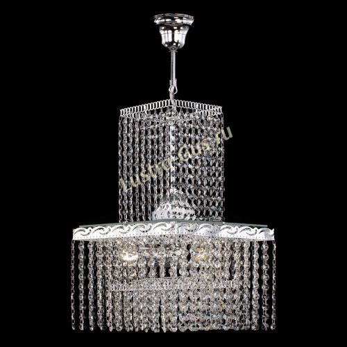 Люстра Квадрат №3 с подвесом в Саратове Гусь Хрустальный