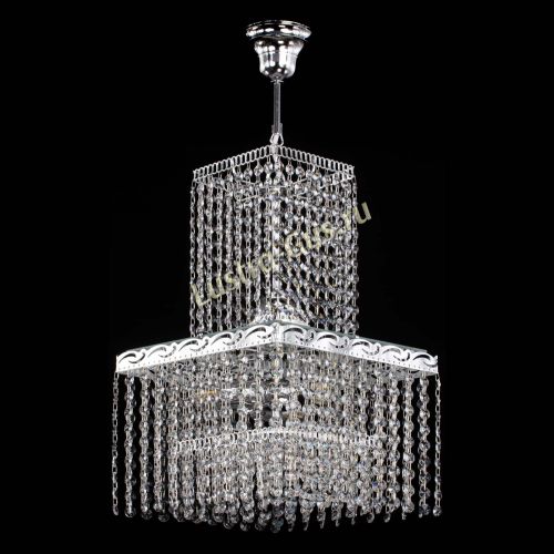 Люстра Квадрат №3 с подвесом в Саратове Гусь Хрустальный