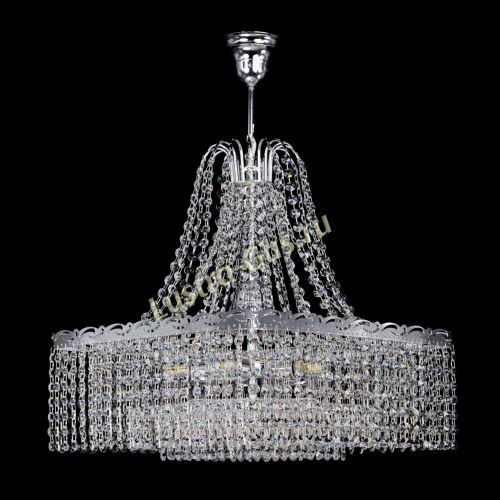 Люстра Квадрат Оптикон с подвесом в Саратове Гусь Хрустальный