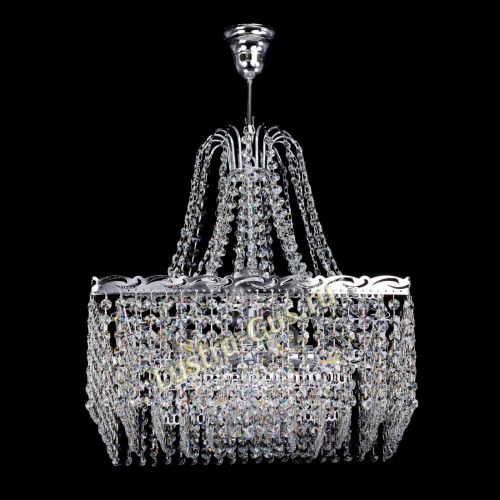 Люстра Квадрат Оптикон с подвесом в Саратове Гусь Хрустальный