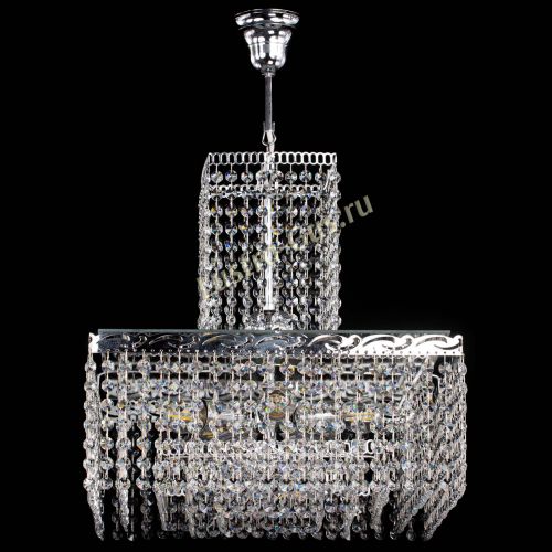 Люстра Квадрат с подвесом в Саратове Гусь Хрустальный