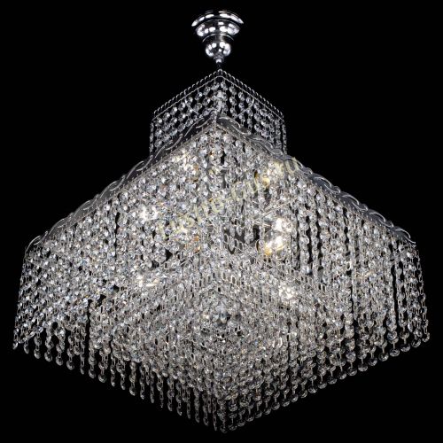 Люстра Квадрат с подвесом в Саратове Гусь Хрустальный