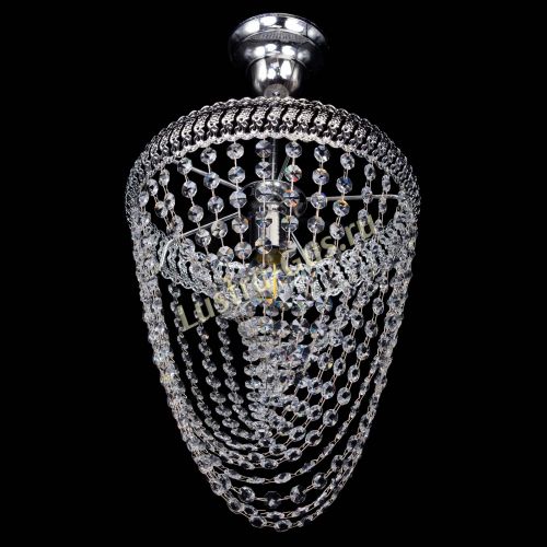 Люстра Лацио №1 Водоворот с подвесом в Саратове Гусь Хрустальный