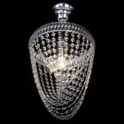 Люстра Лацио №1 Водоворот с подвесом в Саратове Гусь Хрустальный